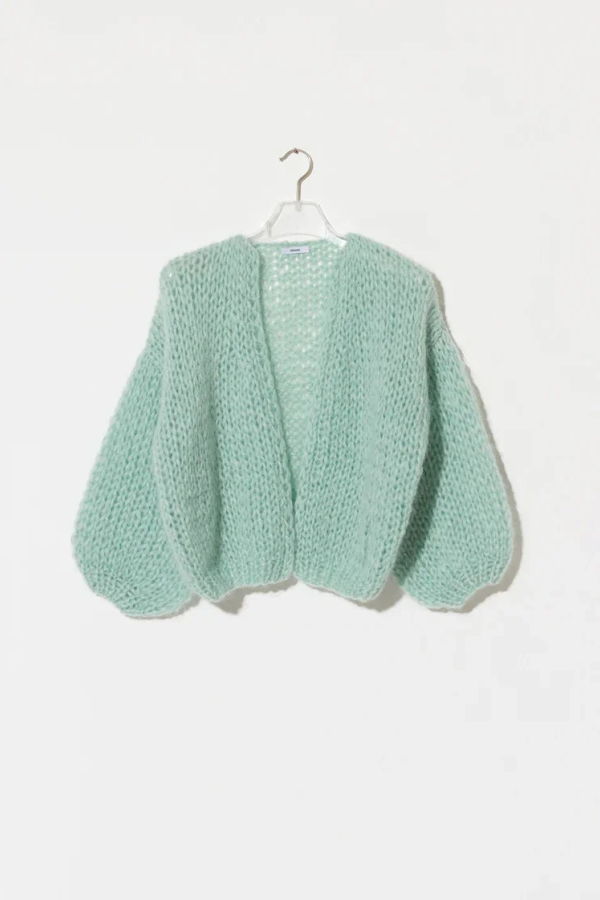 Maiami Mohair Bomber Cardigan
