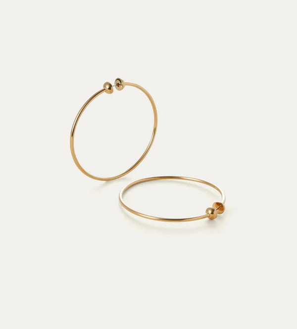 Jenny Bird Medium Icon Hoop Earrings