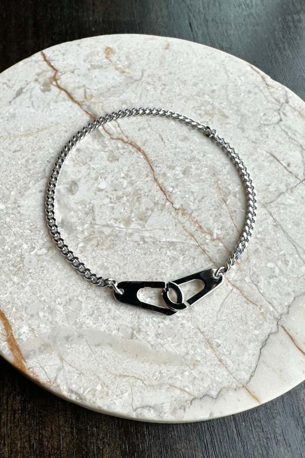 Miansai Dima Pull Bracelet, Sterling Silver Polished Small Bracelet