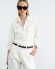 Nili Lotan Travis Shirt - Cream - Thumbnail 1