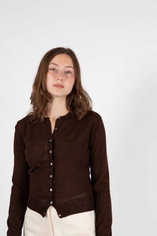 Erica Tanov Alpaca Classic Cardigan