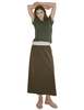 Deiji Studios Mid Day Skirt - Umber - Thumbnail 7