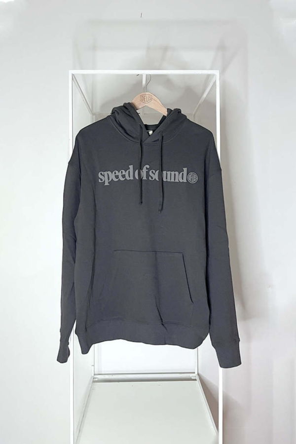 Deus Ex Machina Velocity Hoodie - Anthracite