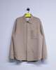 JW ANDERSON Clay Melange Wool Oversized Shirt Jacket - Thumbnail 8