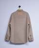 JW ANDERSON Clay Melange Wool Oversized Shirt Jacket - Thumbnail 9