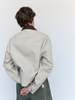 JW ANDERSON Nougat & Chocolate Cotton Curved Hem Workwear Jacket - Thumbnail 3
