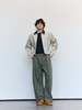 JW ANDERSON Nougat & Chocolate Cotton Curved Hem Workwear Jacket - Thumbnail 5