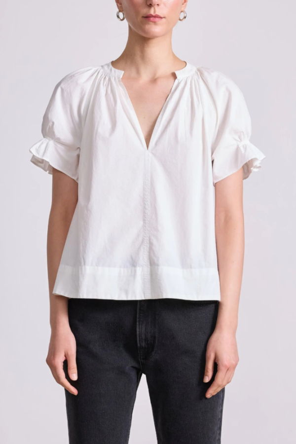 Apiece Apart Lo Capo Top - Cream