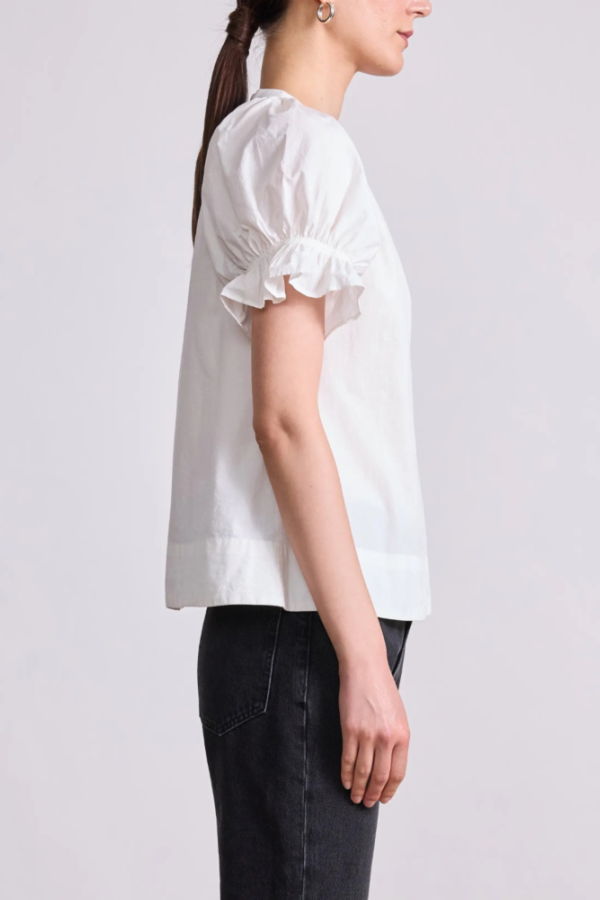 Apiece Apart Lo Capo Top - Cream