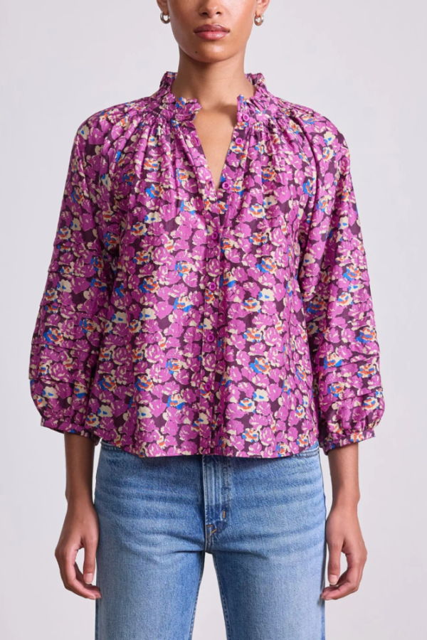 Apiece Apart Trini Top - Florette Peony