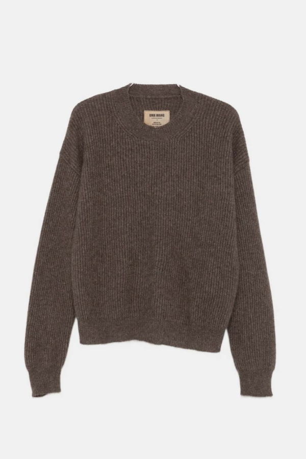 Uma Wang Long Sleeves Top - Brown