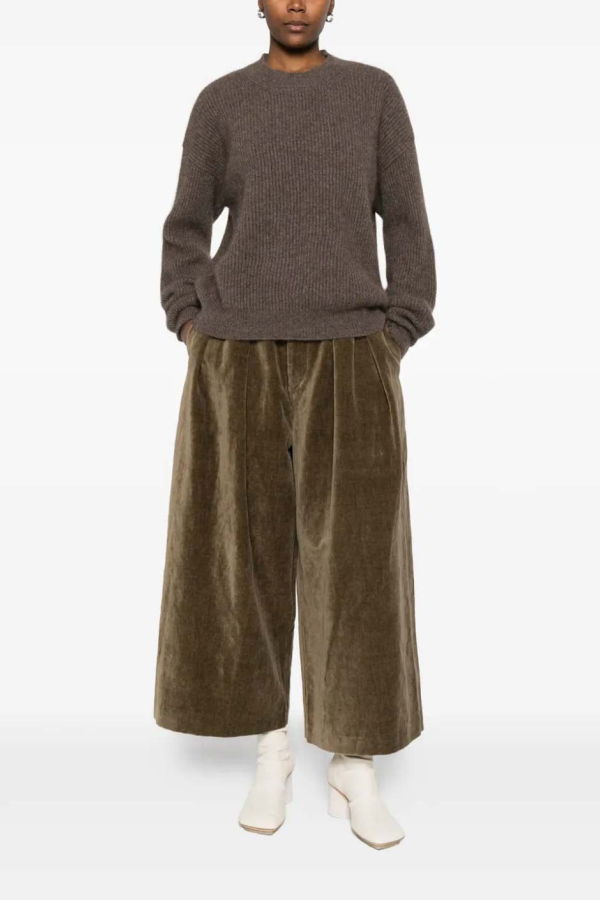 Uma Wang Long Sleeves Top - Brown