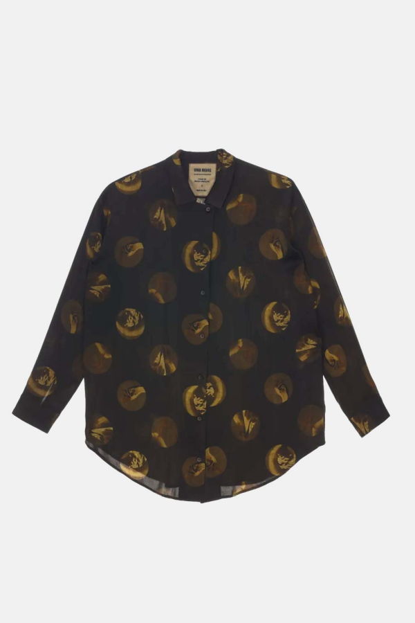 Uma Wang Tyesha Top - Brown/Tan