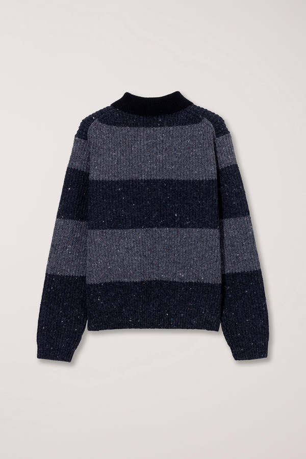 Dunst Unisex Rugby Sweater - Grey/Charcoal Grey