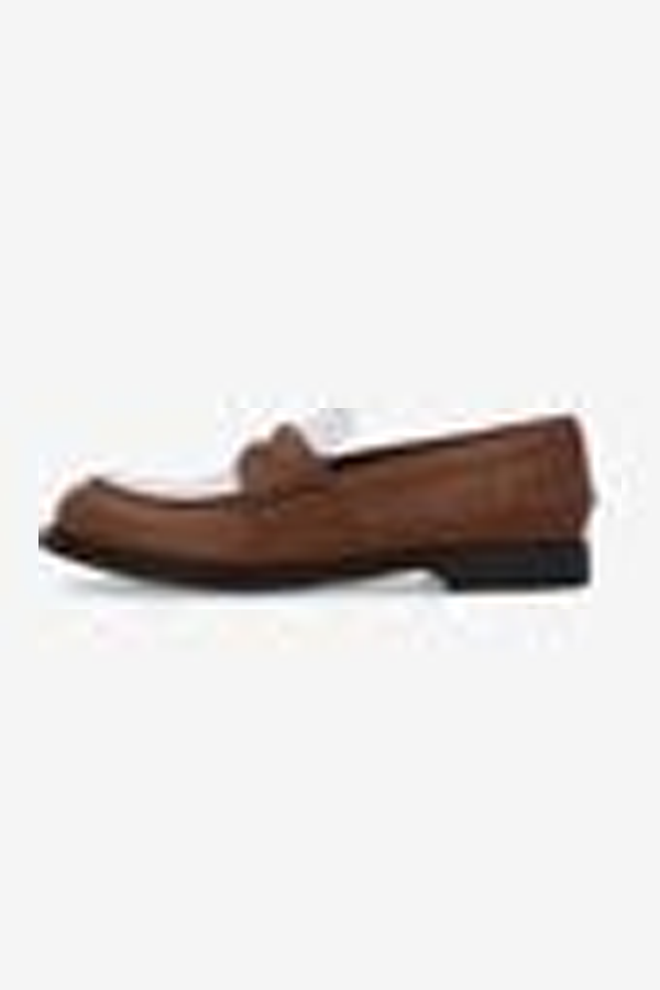 MIU MIU Loafers - Cognac/White