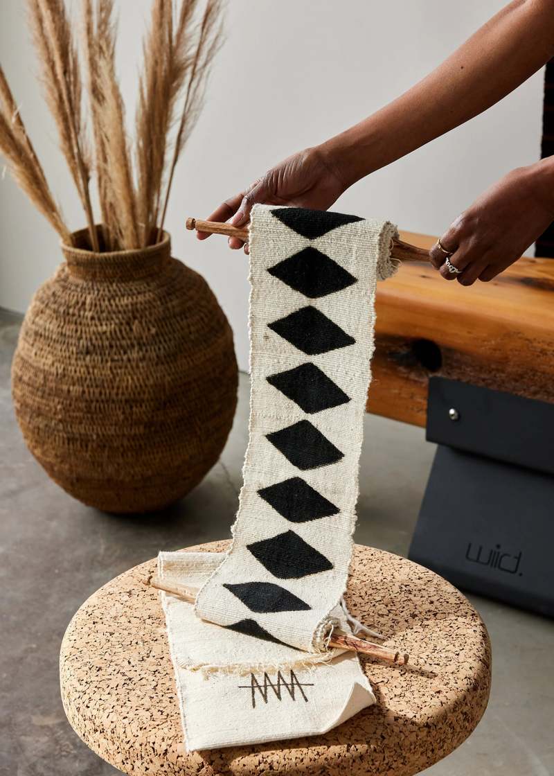 Kanju Interiors Balance Bogolan Wall Totem