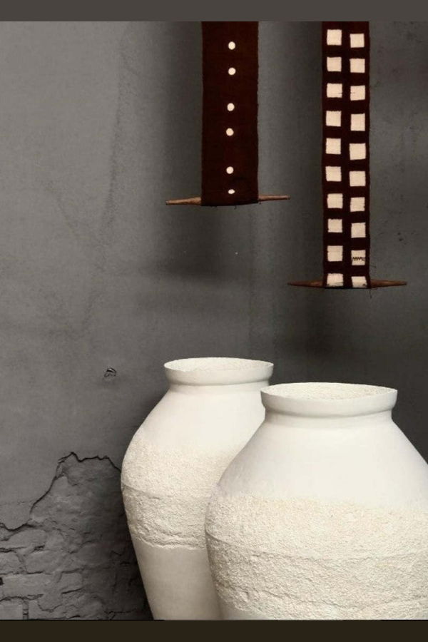 Kanju Interiors Birth Bogolan Wall Totem