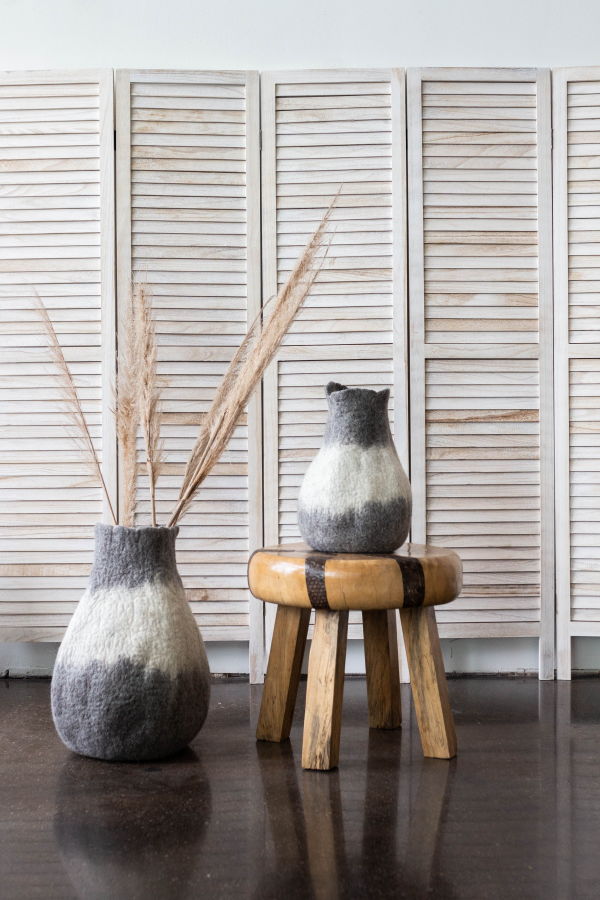 Kanju Interiors Eclipse Gourd Basket