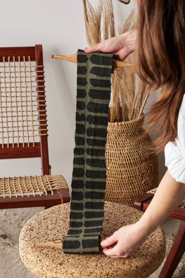 Kanju Interiors Flexibility Bogolan Wall Totem