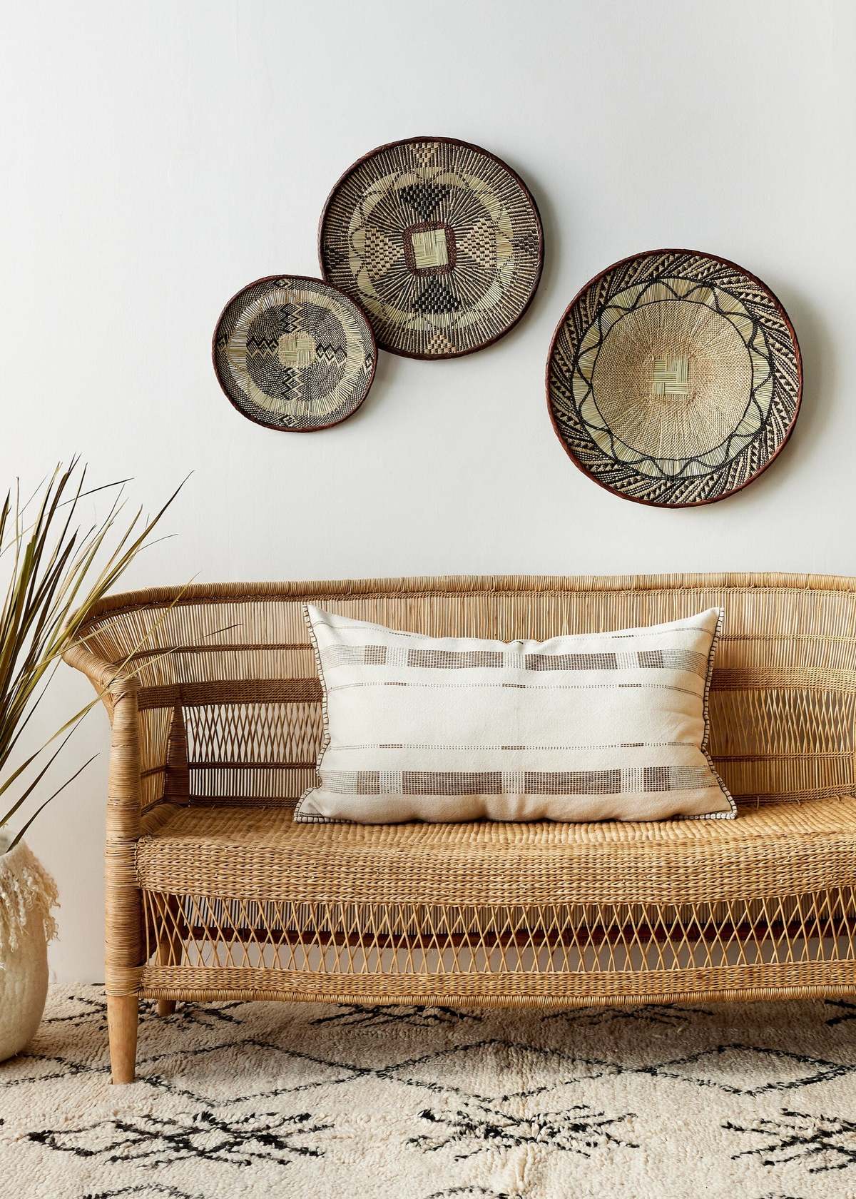 Kanju Interiors Fulcrum Patina Oversized Lumbar Pillow - Image 2 of 6