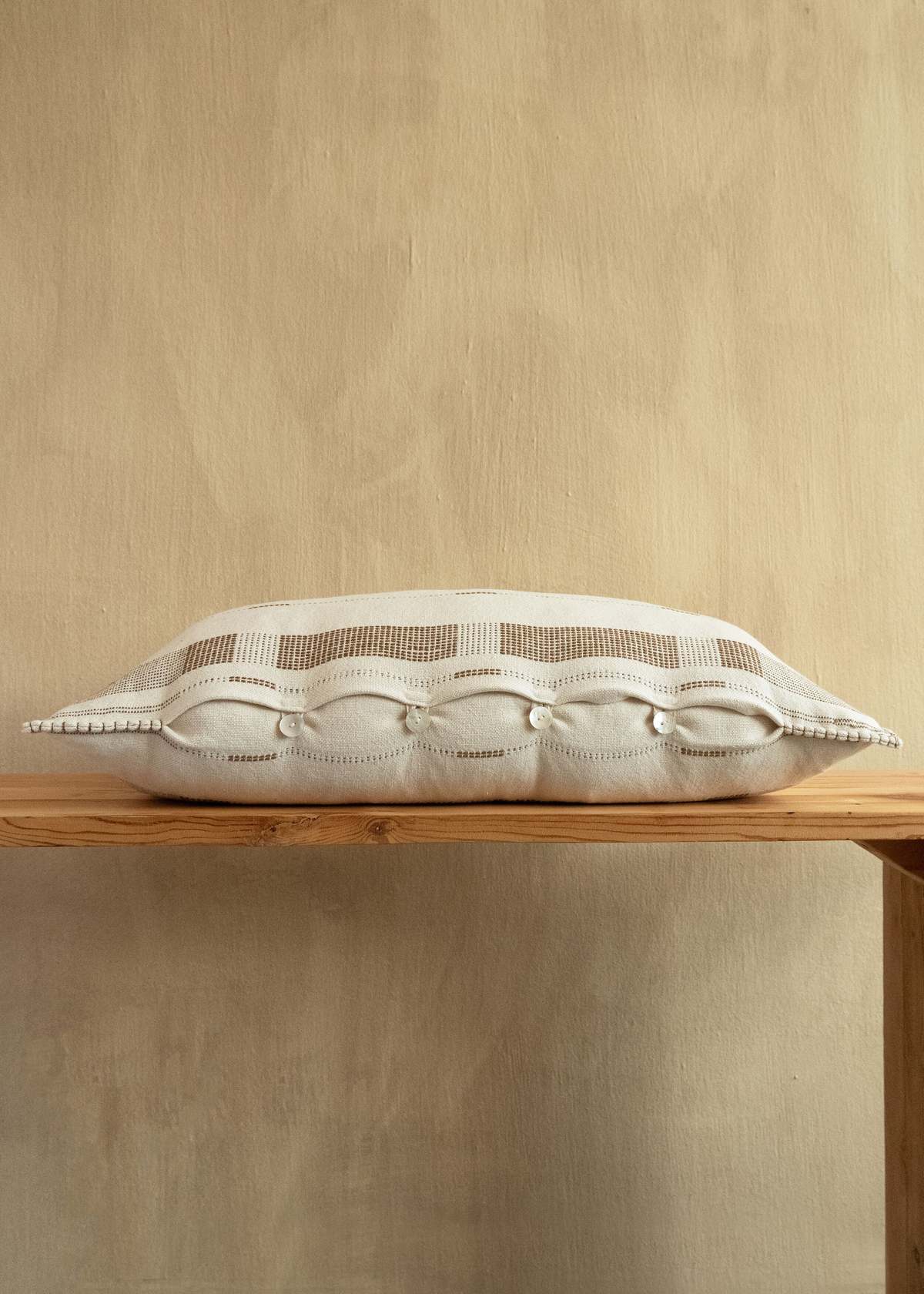 Kanju Interiors Fulcrum Patina Oversized Lumbar Pillow - Image 5 of 6