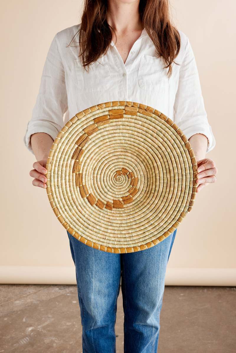Kanju Interiors Konokono Banana Bark Basket