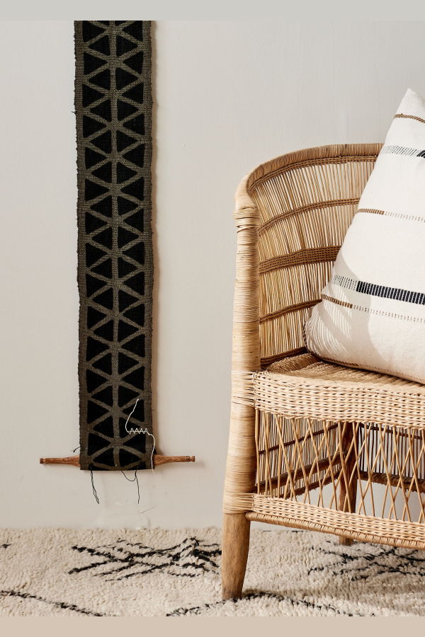 Kanju Interiors Longevity Bogolan Wall Totem