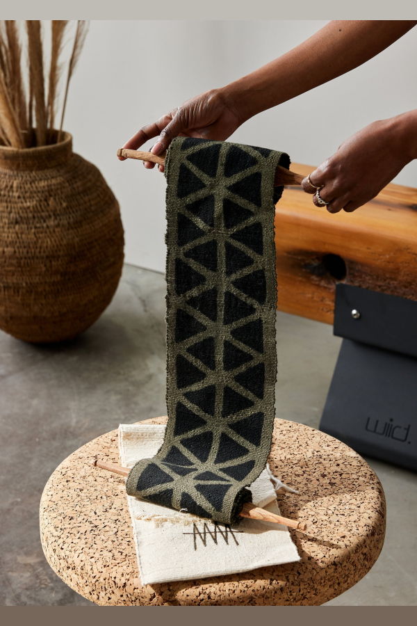 Kanju Interiors Longevity Bogolan Wall Totem