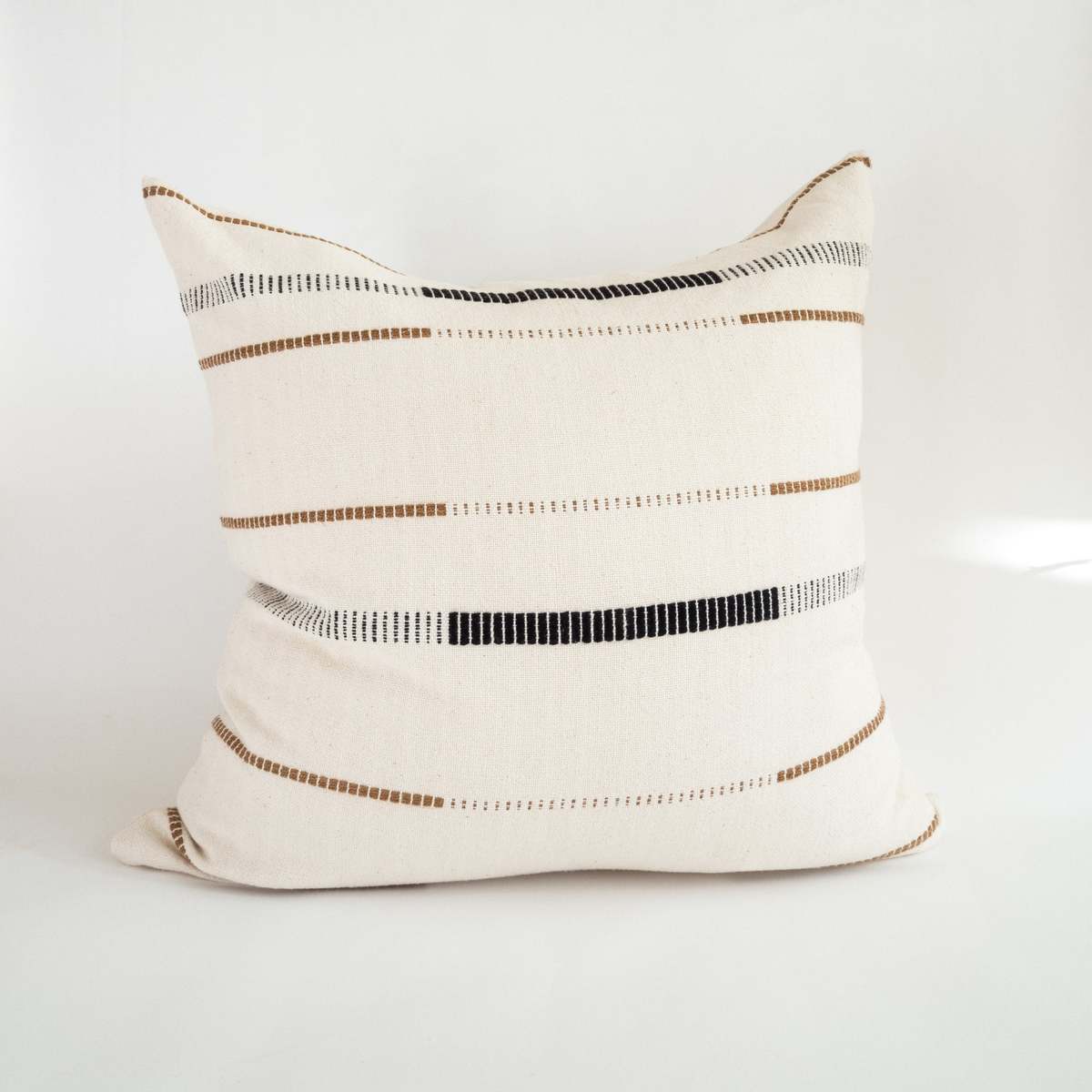 Kanju Interiors Mason Hand-Loomed Cotton Pillow - Image 9 of 9