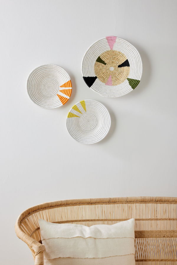 Kanju Interiors Moja Yellow Wall Basket