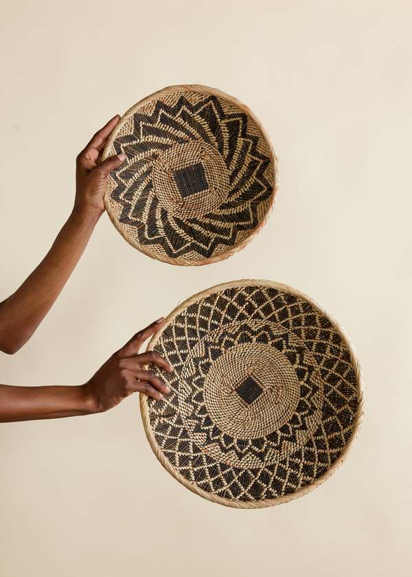 Kanju Interiors Munyumbwe Winnowing Wall Basket