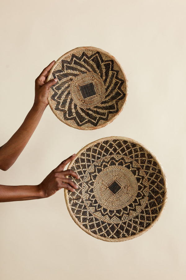 Kanju Interiors Munyumbwe Winnowing Wall Basket