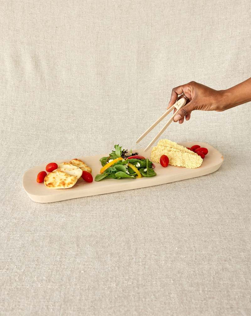 Kanju Interiors Organic Wooden Rectangle Bread Platter