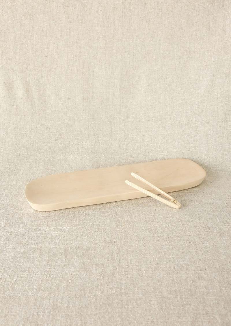 Kanju Interiors Organic Wooden Rectangle Bread Platter
