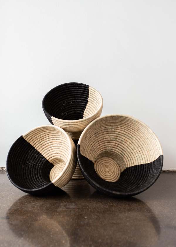 Kanju Interiors Pedestal Basket Bowl