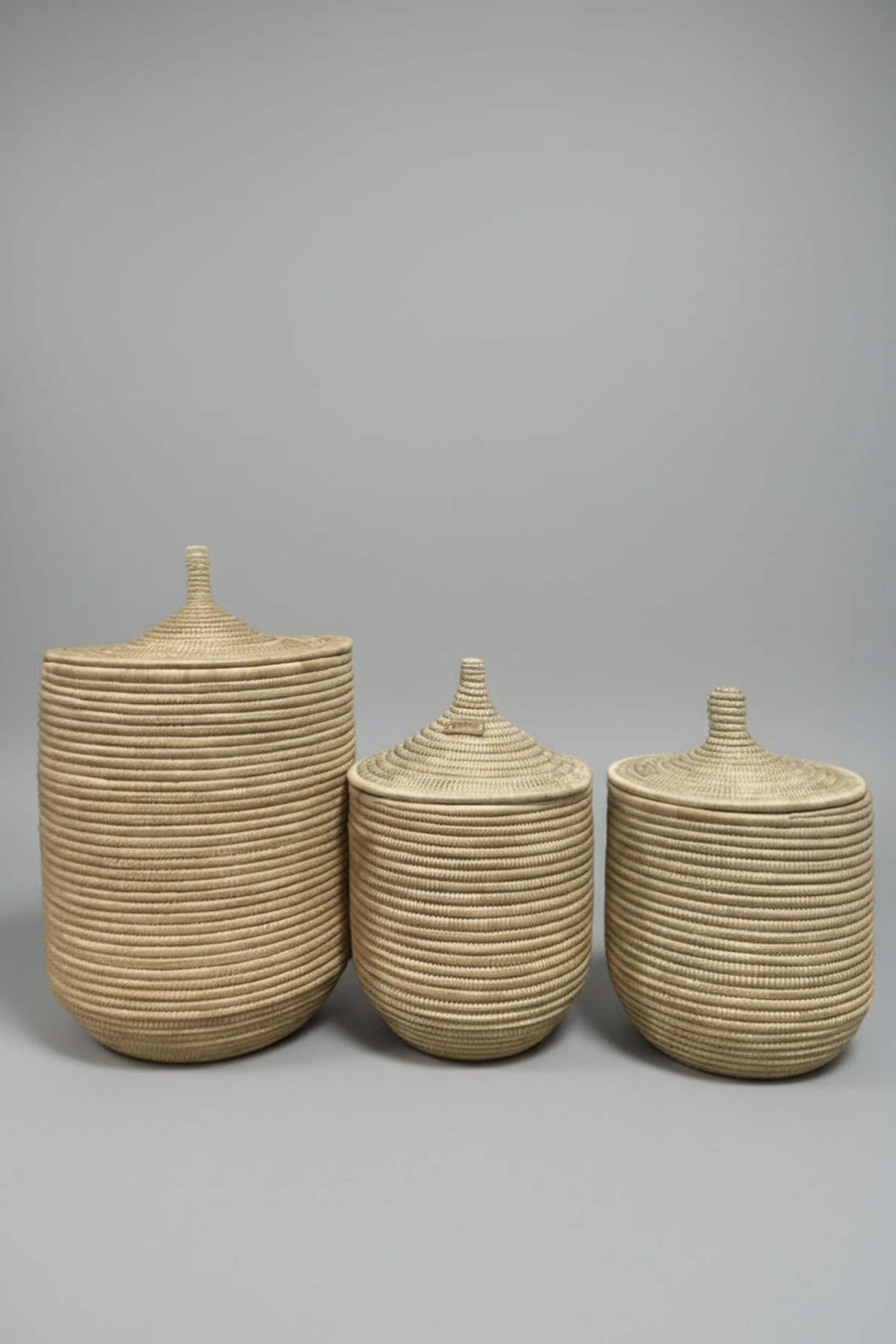 Kanju Interiors Phiri Woven Basket With Lid - Image 1 of 4