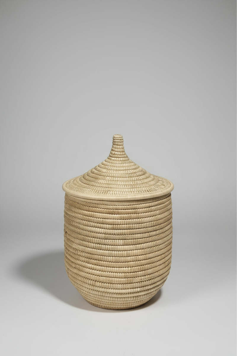 Kanju Interiors Phiri Woven Basket With Lid