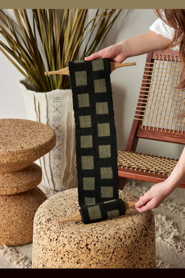 Kanju Interiors Process Bogolan Wall Totem Wall Hanging