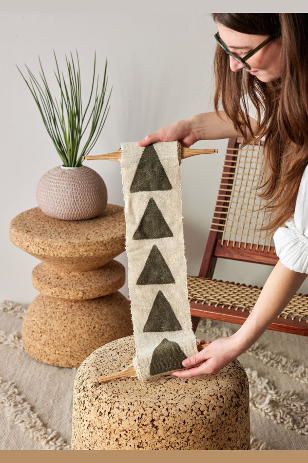 Kanju Interiors Purpose Bogolan Wall Totem