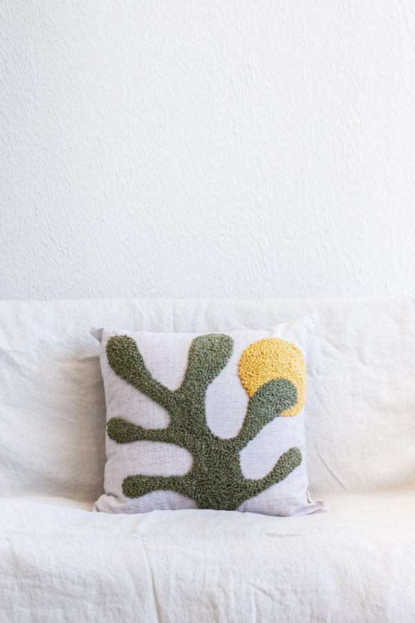 Kanju Interiors Sea Kelp Throw Pillow