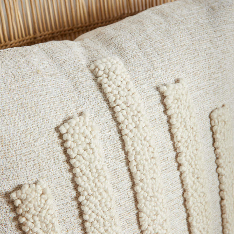 Kanju Interiors Slatted Diamond Throw Pillow