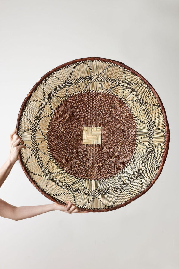 Kanju Interiors Statement Binga Lace Patterned Basket