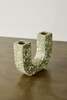 Kanju Interiors U-Shaped Terrazzo Taper Candle Holder - Thumbnail 2