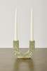 Kanju Interiors U-Shaped Terrazzo Taper Candle Holder - Thumbnail 3