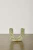 Kanju Interiors U-Shaped Terrazzo Taper Candle Holder - Thumbnail 4