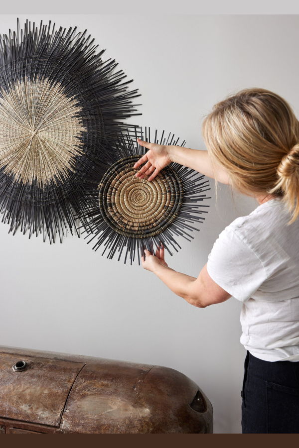 Kanju Interiors Usiku Woven Wall Art