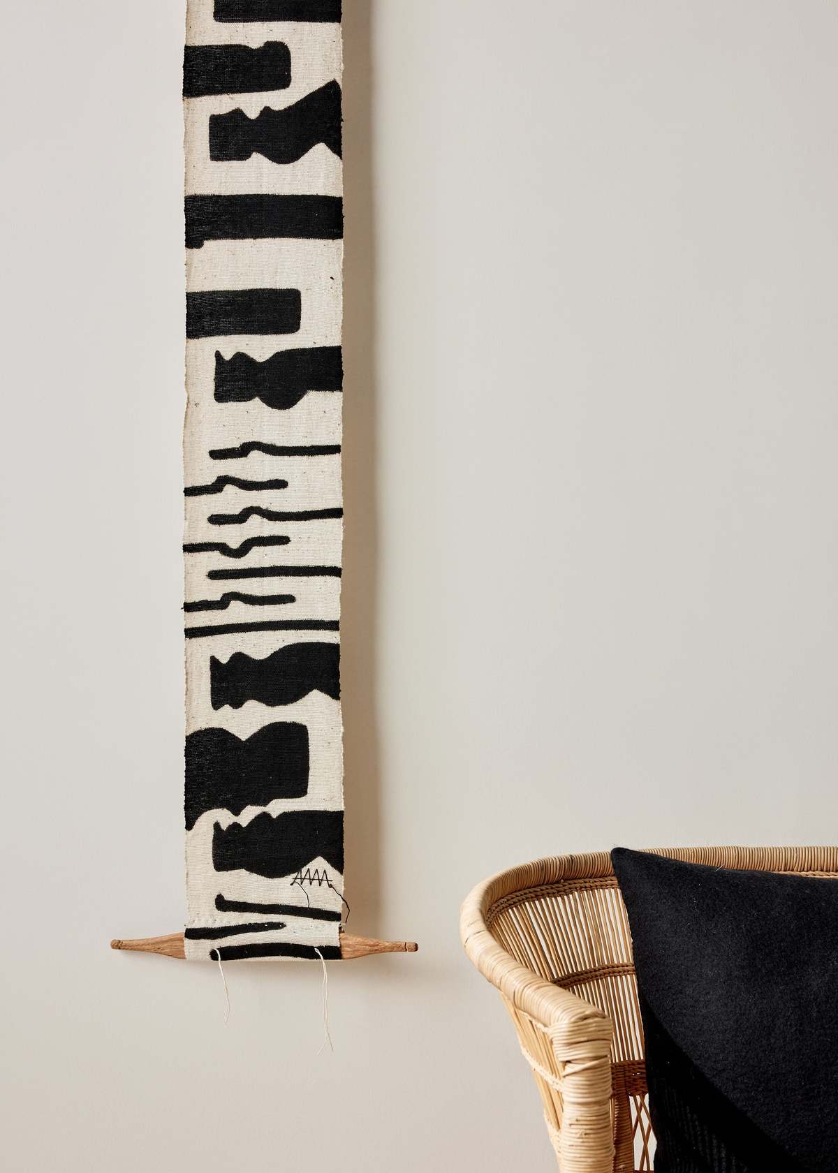 Kanju Interiors Vibrations Bogolan Wall Totem - Image 1 of 4