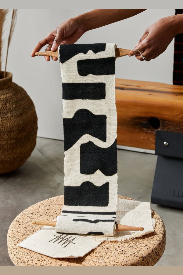 Kanju Interiors Vibrations Bogolan Wall Totem