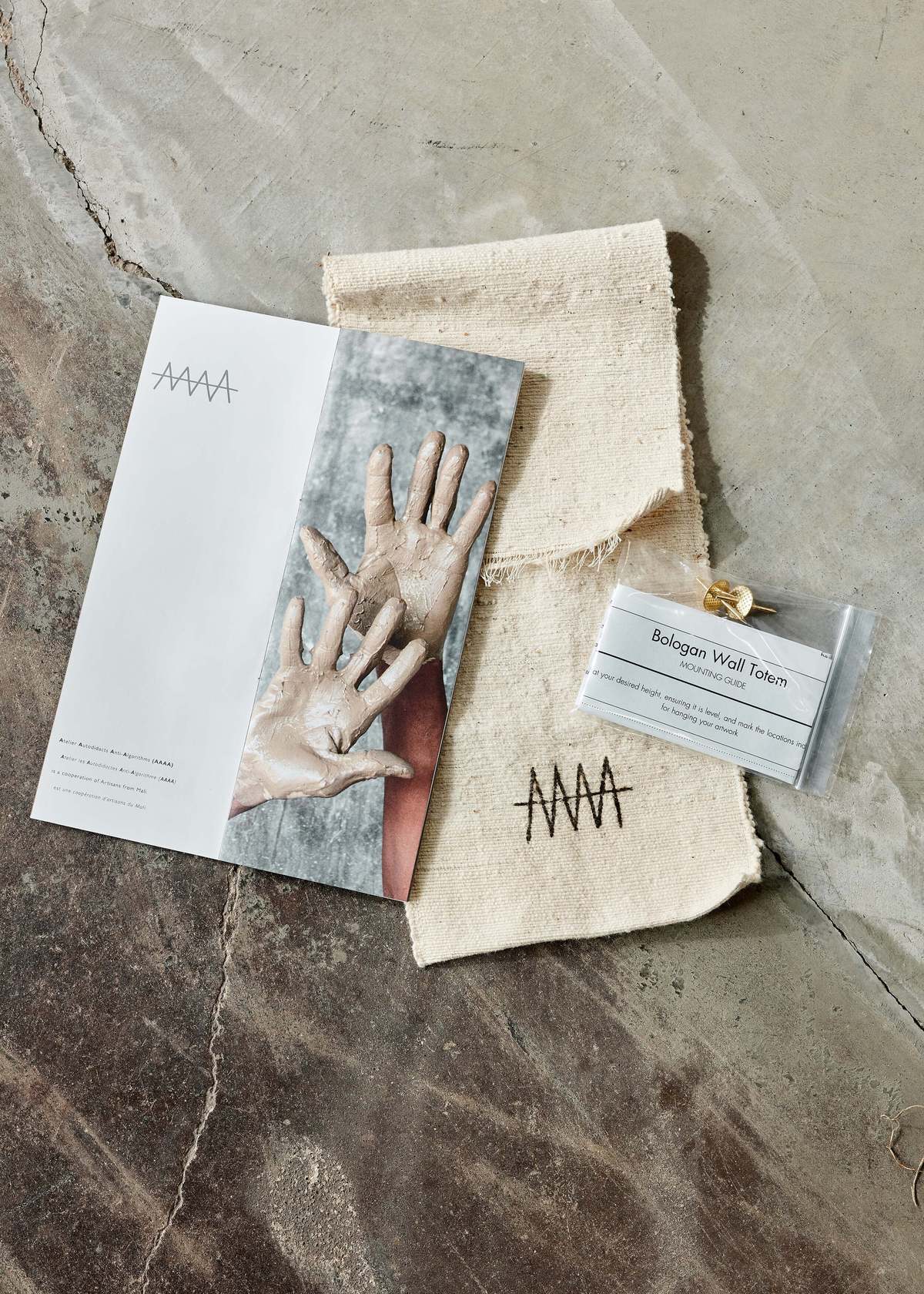 Kanju Interiors Vibrations Bogolan Wall Totem - Image 4 of 4