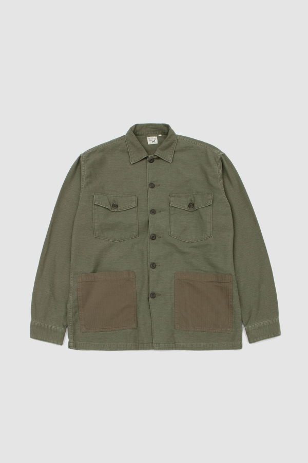 Orslow Vintage Washed 4 Pockets U.S. Army Shirt